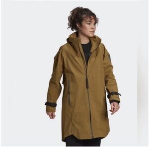 Adidas MYSHELTER RAIN.RDY Parka
Wild Moss Aire Libre Technical
Relaxed Fit Sz S